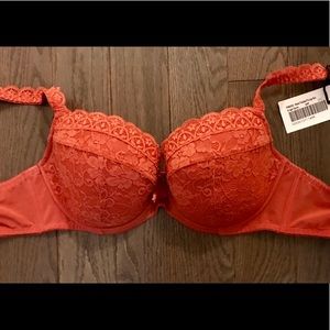 Pour Moi Rebel Padded Plunge Bra US 34G UK 34F